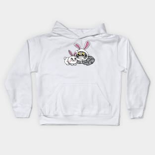 Bunny Kitty Kids Hoodie